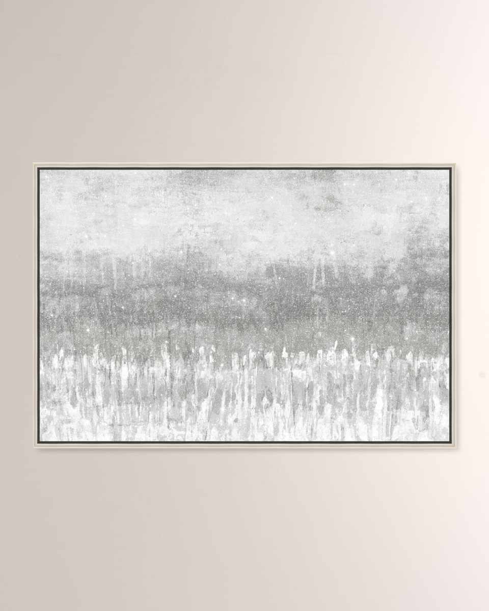 "Horizon Abstracto" Framed Giclee Print on Canvas